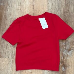 a new day Women's Red Crop Top